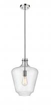 Innovations Lighting 493-1S-PN-G504-12 - Norwalk - 1 Light - 12 inch - Polished Nickel - Stem hung - Mini Pendant