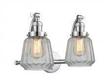 Innovations Lighting 515-2W-PC-G142 - Chatham - 2 Light - 18 inch - Polished Chrome - Bath Vanity Light