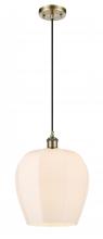 Innovations Lighting 516-1P-AB-G461-12 - Norfolk - 1 Light - 12 inch - Antique Brass - Cord hung - Mini Pendant