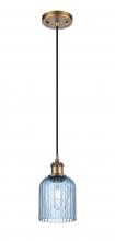 Innovations Lighting 516-1P-BB-G559-5BL - Bridal Veil - 1 Light - 5 inch - Brushed Brass - Cord hung - Mini Pendant