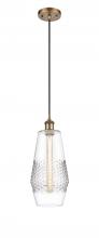 Innovations Lighting 516-1P-BB-G682-7 - Windham - 1 Light - 7 inch - Brushed Brass - Cord hung - Mini Pendant