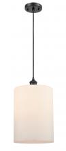  516-1P-BK-G111-L-LED - Cobbleskill - 1 Light - 9 inch - Matte Black - Cord hung - Mini Pendant