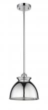 Innovations Lighting 516-1S-PC-M14-PC - Adirondack - 1 Light - 8 inch - Polished Chrome - Mini Pendant