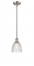 Innovations Lighting 516-1S-SN-G382 - Castile - 1 Light - 6 inch - Brushed Satin Nickel - Mini Pendant