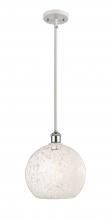 Innovations Lighting 516-1S-WPC-G1216-10WM - White Mouchette - 1 Light - 10 inch - White Polished Chrome - Mini Pendant