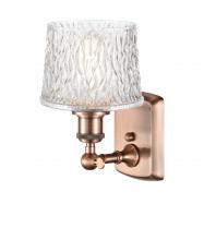 Innovations Lighting 516-1W-AC-G402 - Niagara - 1 Light - 7 inch - Antique Copper - Sconce