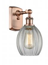 Innovations Lighting 516-1W-AC-G82 - Eaton - 1 Light - 6 inch - Antique Copper - Sconce