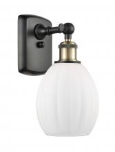 Innovations Lighting 516-1W-BAB-G81 - Eaton - 1 Light - 6 inch - Black Antique Brass - Sconce
