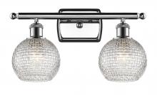 Innovations Lighting 516-2W-PC-G122C-6CL - Athens - 2 Light - 16 inch - Polished Chrome - Bath Vanity Light