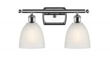 Innovations Lighting 516-2W-PC-G381 - Castile - 2 Light - 16 inch - Polished Chrome - Bath Vanity Light