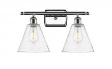 Innovations Lighting 516-2W-PC-GBC-84 - Berkshire - 2 Light - 18 inch - Polished Chrome - Bath Vanity Light