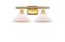 Innovations Lighting 516-2W-SG-G131 - Orwell - 2 Light - 18 inch - Satin Gold - Bath Vanity Light