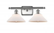 Innovations Lighting 516-2W-SN-G131 - Orwell - 2 Light - 18 inch - Brushed Satin Nickel - Bath Vanity Light