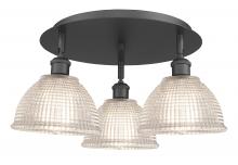 Innovations Lighting 516-3C-BK-G422 - Arietta - 3 Light - 20 inch - Matte Black - Flush Mount