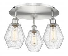 Innovations Lighting 516-3C-SN-G654-6 - Cindyrella - 3 Light - 18 inch - Satin Nickel - Flush Mount