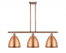  516-3I-AC-MBD-9-AC - Bristol - 3 Light - 36 inch - Antique Copper - Cord hung - Island Light