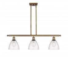  516-3I-BB-GBD-754 - Bristol - 3 Light - 36 inch - Brushed Brass - Cord hung - Island Light