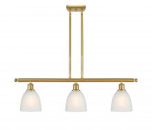  516-3I-SG-G381 - Castile - 3 Light - 36 inch - Satin Gold - Cord hung - Island Light