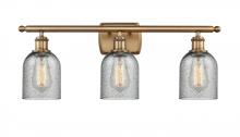 Innovations Lighting 516-3W-BB-G257 - Caledonia - 3 Light - 25 inch - Brushed Brass - Bath Vanity Light