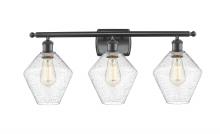 Innovations Lighting 516-3W-BK-G654-8 - Cindyrella - 3 Light - 28 inch - Matte Black - Bath Vanity Light