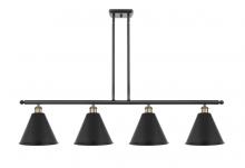 Innovations Lighting 516-4I-BAB-MBC-12-BK-LED - Berkshire - 4 Light - 50 inch - Black Antique Brass - Cord hung - Island Light