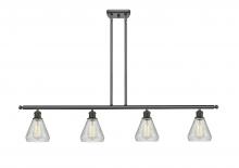 Innovations Lighting 516-4I-OB-G275 - Conesus - 4 Light - 48 inch - Oil Rubbed Bronze - Cord hung - Island Light