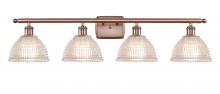 Innovations Lighting 516-4W-AC-G422-LED - Arietta - 4 Light - 38 inch - Antique Copper - Bath Vanity Light