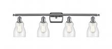  516-4W-PC-G394 - Ellery - 4 Light - 35 inch - Polished Chrome - Bath Vanity Light