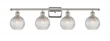 Innovations Lighting 516-4W-PN-G122C-6CL - Athens - 4 Light - 36 inch - Polished Nickel - Bath Vanity Light