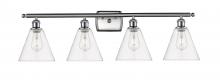  516-4W-SN-GBC-82 - Berkshire - 4 Light - 38 inch - Brushed Satin Nickel - Bath Vanity Light