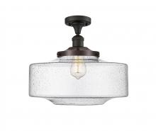 Innovations Lighting 517-1CH-OB-G694-16 - Bridgeton - 1 Light - 12 inch - Oil Rubbed Bronze - Semi-Flush Mount