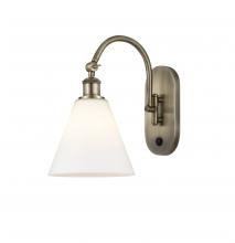  518-1W-AB-GBC-81-LED - Berkshire - 1 Light - 8 inch - Antique Brass - Sconce