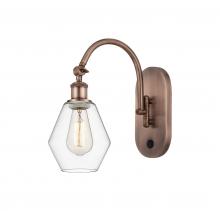 Innovations Lighting 518-1W-AC-G652-6 - Cindyrella - 1 Light - 6 inch - Antique Copper - Sconce