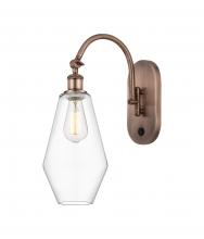 Innovations Lighting 518-1W-AC-G652-7 - Cindyrella - 1 Light - 7 inch - Antique Copper - Sconce