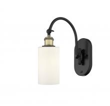 Innovations Lighting 518-1W-BAB-G801 - Clymer - 1 Light - 4 inch - Black Antique Brass - Sconce