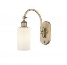Innovations Lighting 518-1W-BB-G801 - Clymer - 1 Light - 4 inch - Brushed Brass - Sconce