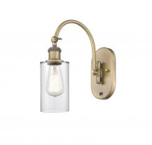 Innovations Lighting 518-1W-BB-G802 - Clymer - 1 Light - 4 inch - Brushed Brass - Sconce