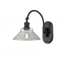 Innovations Lighting 518-1W-BK-G132 - Orwell - 1 Light - 8 inch - Matte Black - Sconce