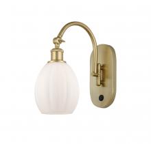 Innovations Lighting 518-1W-SG-G81 - Eaton - 1 Light - 6 inch - Satin Gold - Sconce