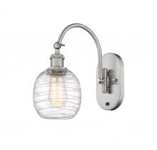 Innovations Lighting 518-1W-SN-G1013 - Belfast - 1 Light - 6 inch - Brushed Satin Nickel - Sconce