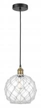 Innovations Lighting 616-1P-BAB-G122-10RW - Edison - 1 Light - 10 inch - Black Antique Brass - Mini Pendant