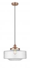 Innovations Lighting 616-1PH-AC-G694-16 - Bridgeton - 1 Light - 16 inch - Antique Copper - Mini Pendant