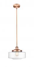 Innovations Lighting 616-1S-AC-G692-12 - Bridgeton - 1 Light - 12 inch - Antique Copper - Stem Hung - Mini Pendant