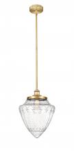 Innovations Lighting 616-1S-BB-G664-12 - Bridgeton - 1 Light - 12 inch - Brushed Brass - Stem Hung - Mini Pendant