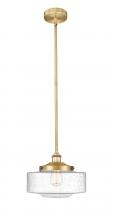 Innovations Lighting 616-1S-BB-G694-12 - Bridgeton - 1 Light - 12 inch - Brushed Brass - Stem Hung - Mini Pendant