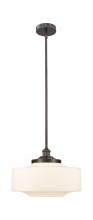 Innovations Lighting 616-1S-OB-G691-16 - Bridgeton - 1 Light - 12 inch - Oil Rubbed Bronze - Stem Hung - Mini Pendant