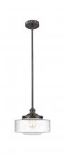 Innovations Lighting 616-1S-OB-G694-12 - Bridgeton - 1 Light - 12 inch - Oil Rubbed Bronze - Stem Hung - Mini Pendant