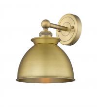 Innovations Lighting 616-1W-BB-M14-BB - Adirondack - 1 Light - 8 inch - Brushed Brass - Sconce