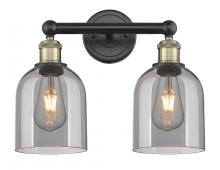 Innovations Lighting 616-2W-BAB-G558-6SM - Bella - 2 Light - 15 inch - Black Antique Brass - Bath Vanity Light