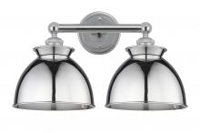  616-2W-PC-M14-PC - Adirondack - 2 Light - 17 inch - Polished Chrome - Bath Vanity Light